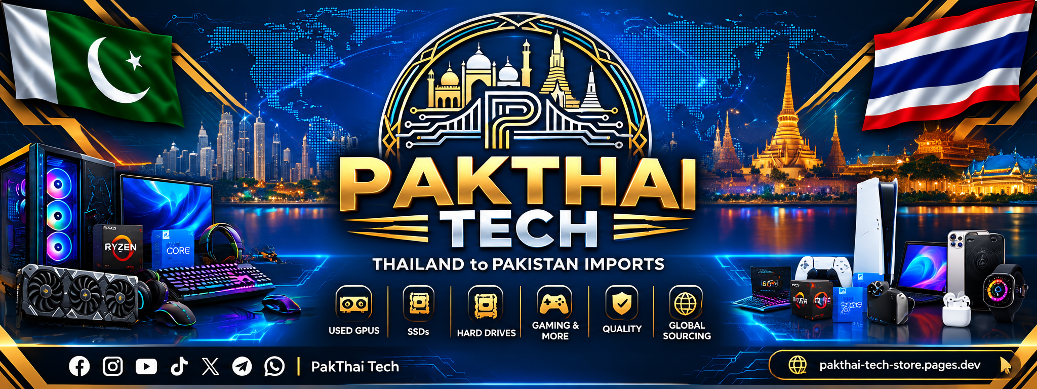 PakThai Tech — Thailand to Pakistan Imports